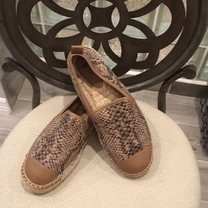 H@M Snakeskin flats.